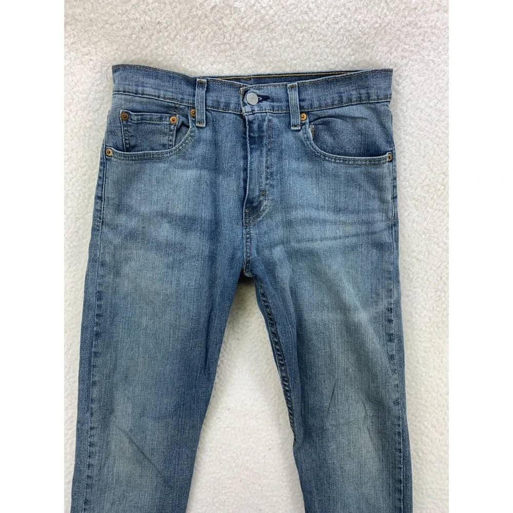 Levis 512 Slim Tapered Jeans Denim Pants Mens Size 29x30 Blue Casual Classic Y2K